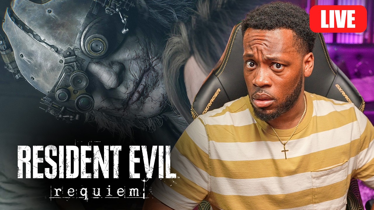 PLAYING THE SCARIEST GAME EVER!!! RESIDENT EVIL REQUIEM (LIVE GAMEPLAY DAY 3)
