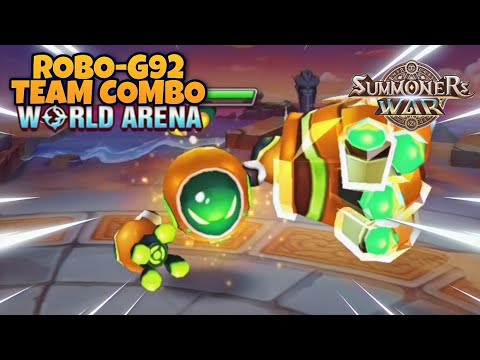 Robo-G92 Team Combo in World Arena - Summoners War