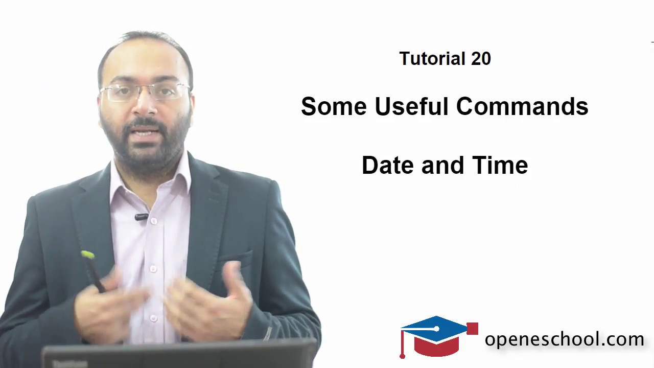 Windows Command Line Tutorials - Tutorial 20 - Date and Time commands