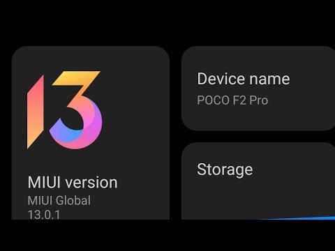 POCO F2 Pro MIUI 13  POCO Launcher 2.0