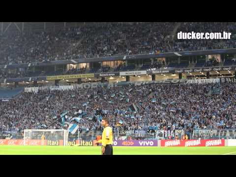 "Grêmio 1 x 0 Cruzeiro - Brasileirão 2015 - Hoje eu vim te apoiar / Greeeeemio" Barra: Geral do Grêmio &bull; Club: Grêmio