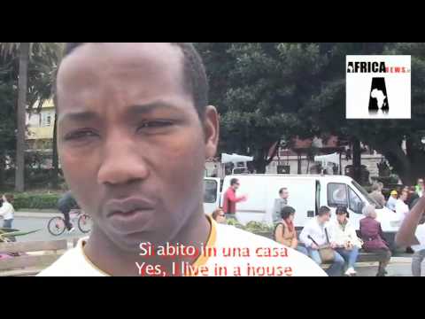 "Adesso va bene a Rosarno" - cittadino del Mali