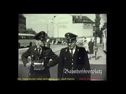 Historischen   Video    Aufnahmen  Von   Stadt  Hamm