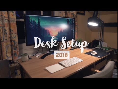 My 2018 university Desk Setup - Cambridge medical student Video