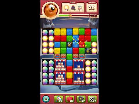 Toon Blast Level 3616 - NO BOOSTERS 🐻🐺🐱 | SKILLGAMING ✔️