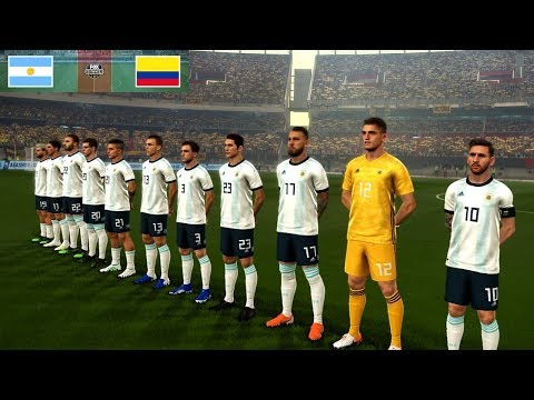 Argentina vs Colombia | Group B | COPA AMERICA 2019 Gameplay