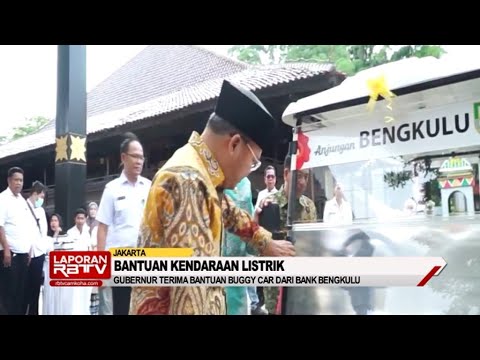 Gubernur Terima Bantuan Buggy Car dari Bank Bengkulu