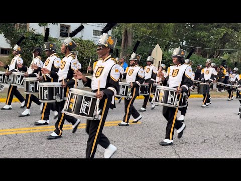 Alabama State Percussion 2025 Marching Out Stadium ASU Homecoming 