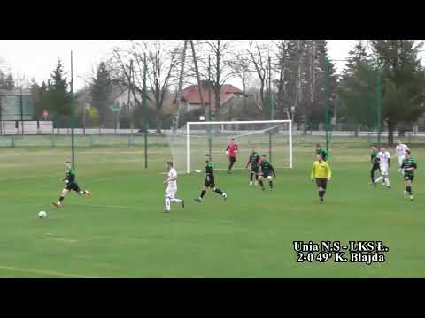 19K. V Ligi Unia Nowa Sarzyna - ŁKS Łowisko 4-0 09.04.2022r. - bramki z meczu