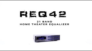 Video thumbnail for The Rockville 19" Rack Mountable Dual 21 Band Equalizer w/Spectrum Analyzer (REQ42-B, REQ42-S) by Rockville Audio