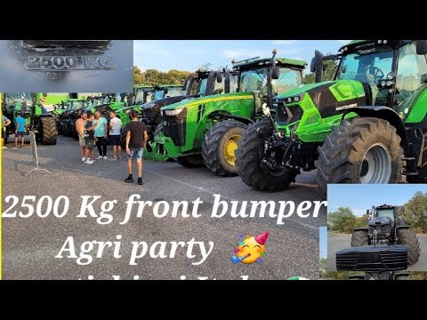 Agri  party  🥳 deutz  fahr  montichiari Italy  🇮🇹