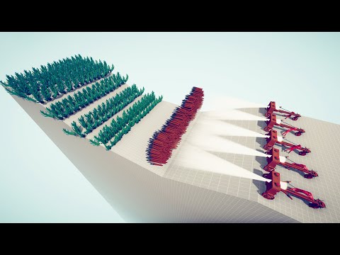 5x BALLISTA GOD vs 100x UNITS - Totally Accurate Battle Simulator TABS