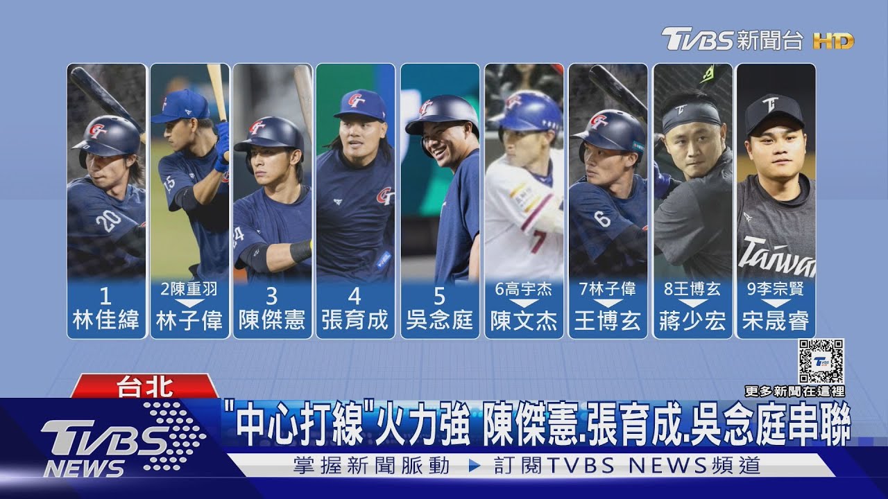WBC資格賽/要贏南非! 林子偉改扛2棒、陳文杰指定打擊