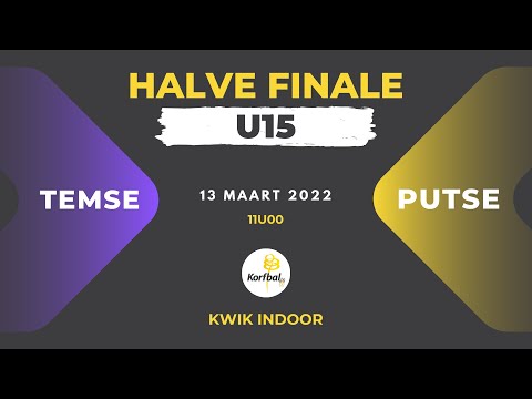 LIVESTREAM | Halve finale U15 : Temse - Putse