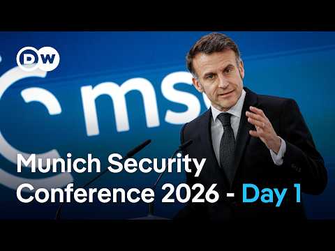 Live: Munich Security Conference 2026 — Day 1 | DW News