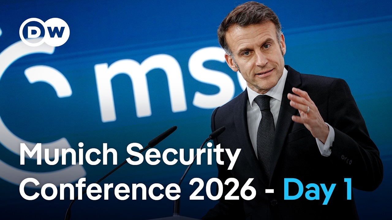 MSC Day 1: French president and German Chancellor affirm end of old world order | DW News