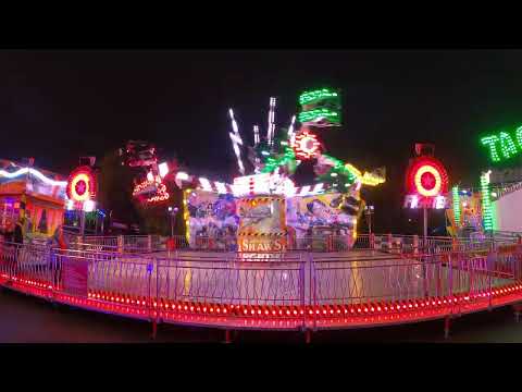 Farrar Shaws Fighter | Off Ride POV Farrars Funfairs Utilita Arena Sheffield 2022