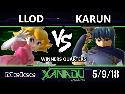 S@X 249 SSBM - lloD (Peach, Yoshi) Vs. Karun (Marth) - Smash Melee Winners Quarters