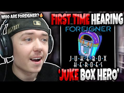 HIP HOP FAN'S FIRST TIME HEARING 'Foreigner - Juke Box Hero' | GENUINE REACTION