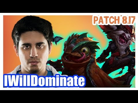 IWillDominate | KLED vs GRAGAS | KLED Top | Challenger Gameplay | Patch 8.17