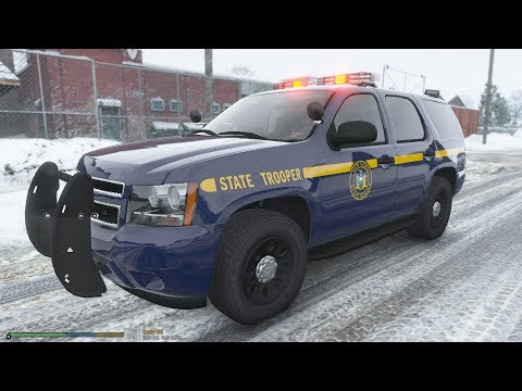 GTA 5 LIVE PD - New York State Police - North Yankton - LSPDFR 0.4.6