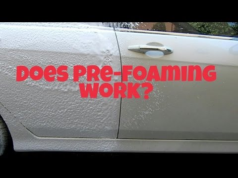 Does Pre-Foaming work? Chemical Guys Citrus Wash & Gloss