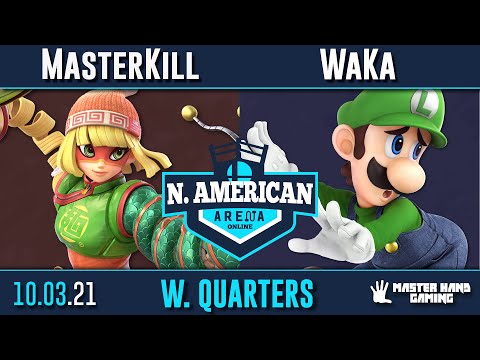 North American Arena - WaKa (Luigi) Vs. MasterKill (Min Min) - W Quarterfinals