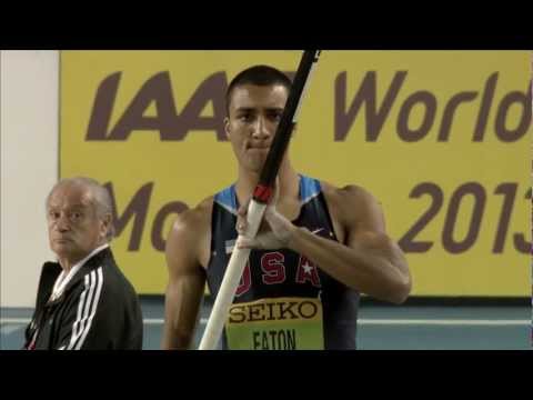 Istanbul 2012 Competition: Hephtatlon Day 02 Morning Session - Ashton Eaton USA