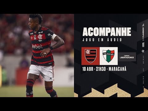 WATCH LIVE (WITH IMAGES) FLAMENGO X PALESTINO FOR THE SECOND ROUND OF LIBERTADORES