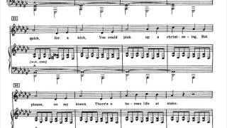 Not Getting Married Today ~ Stephen Sondheim