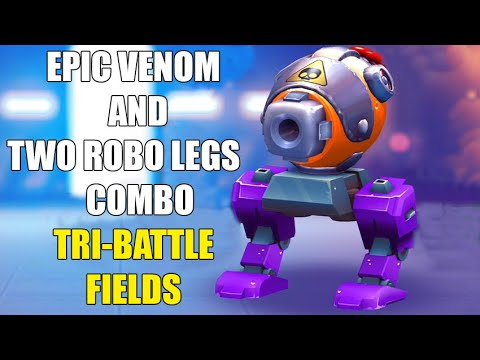 TANKS A LOT : REAL TIME BRAWOL - VENOM AND TOW LEG ROBO LEGS COMBO - ALL EPIC BATTLES