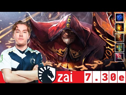 [DOTA 2] Liquid.zai the WARLOCK [OFFLANE] [7.30e]