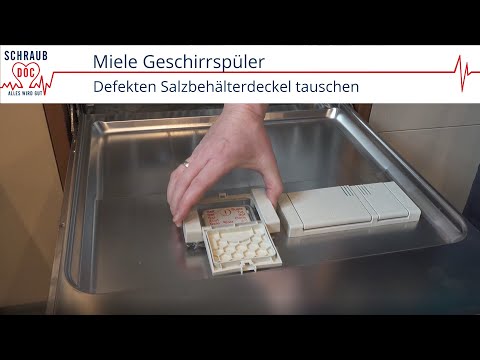 Miele Geschirrspüler: Defekten Salzbehälterdeckel tauschen