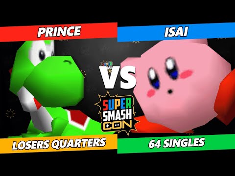 SSC 2022 Losers Quarters - Prince (Yoshi) Vs. Isai (Kirby) Smash 64 Tournament