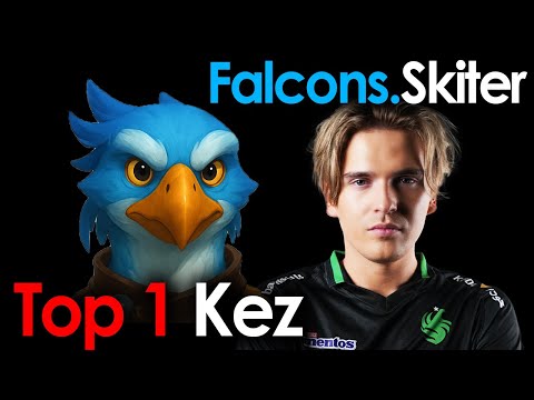 PRO PLAYER KEZ CARRY | Skiter Gameplay | Dota 2 7.40c