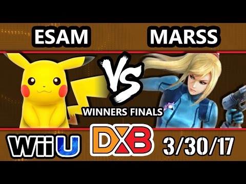 DXB 2017 SSB4 - PG | ESAM (Pikachu) Vs.DNL | Marss (ZSS, Lucario) Smash 4 WF - Smash Wii U