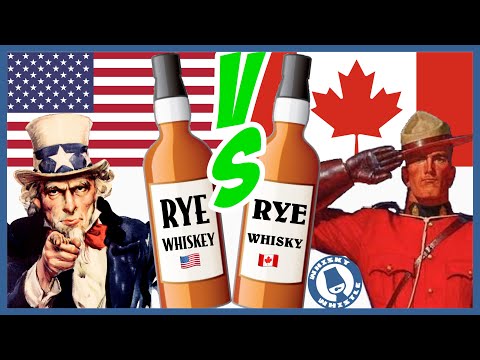Canada’s Lot 40 Cask Strength Rye VS USA’s 291 Colorado Rye 🥃 Whisky Whistle 569