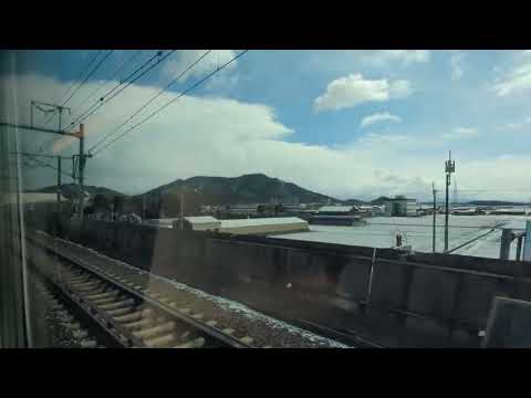 Two shinkasen passing each other each going 175 mph