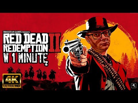 (4K) Red Dead Redemption II - Recenzja (1 minuta) #reddead #redemption #western #review