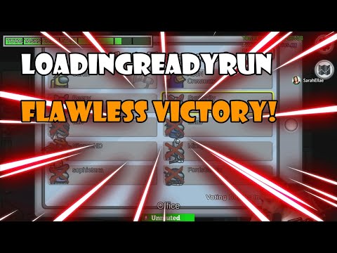 Daily Among Us Highlights : loadingreadyrun Flawless Victory!