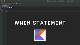Download the video "Kotlin Tutorial: when statement"