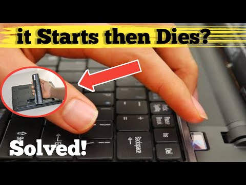 Laptop Starts Then Shuts off immediately Solved!!