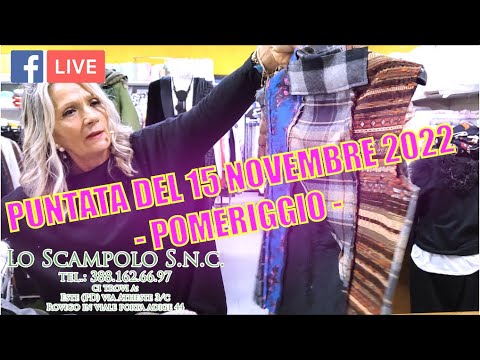 PUNTATA N.49 del 15/11/2022 - Lo Scampolo di Antonioli - 🇮🇹 TESSUTI SARTORIA E ABBIGLIAMENTO MODA 🇮🇹