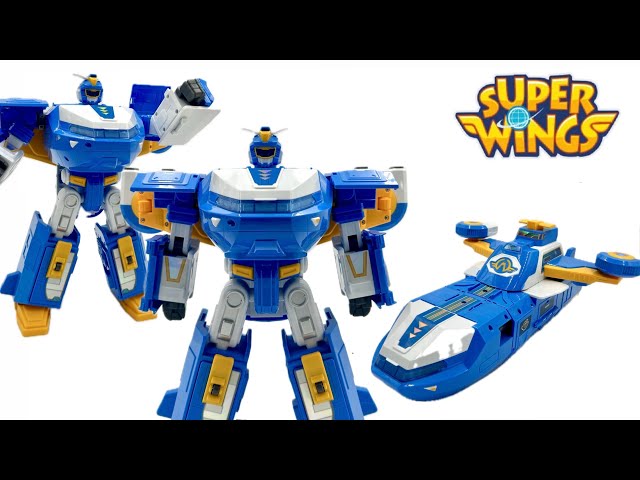 Vídeo relacionado con Super Wings Robot transformable 3 en 1 World Space con Minifiguras Jett y Dizzy, Juguete transformable para niños y niñas a Partir de 3 años, Azul