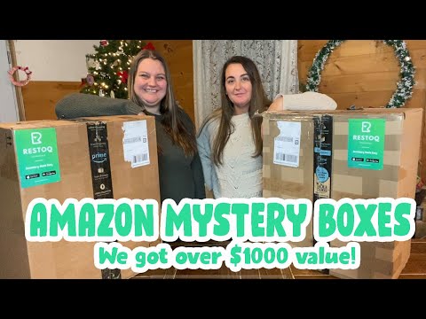 RESTOQ Amazon Mystery Boxes | Sister VS. Sister | Reseller Inventory or a Gift For Yourself!