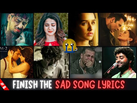 Finish The Lyrics Challenge! (SAD SONGS EDITION)