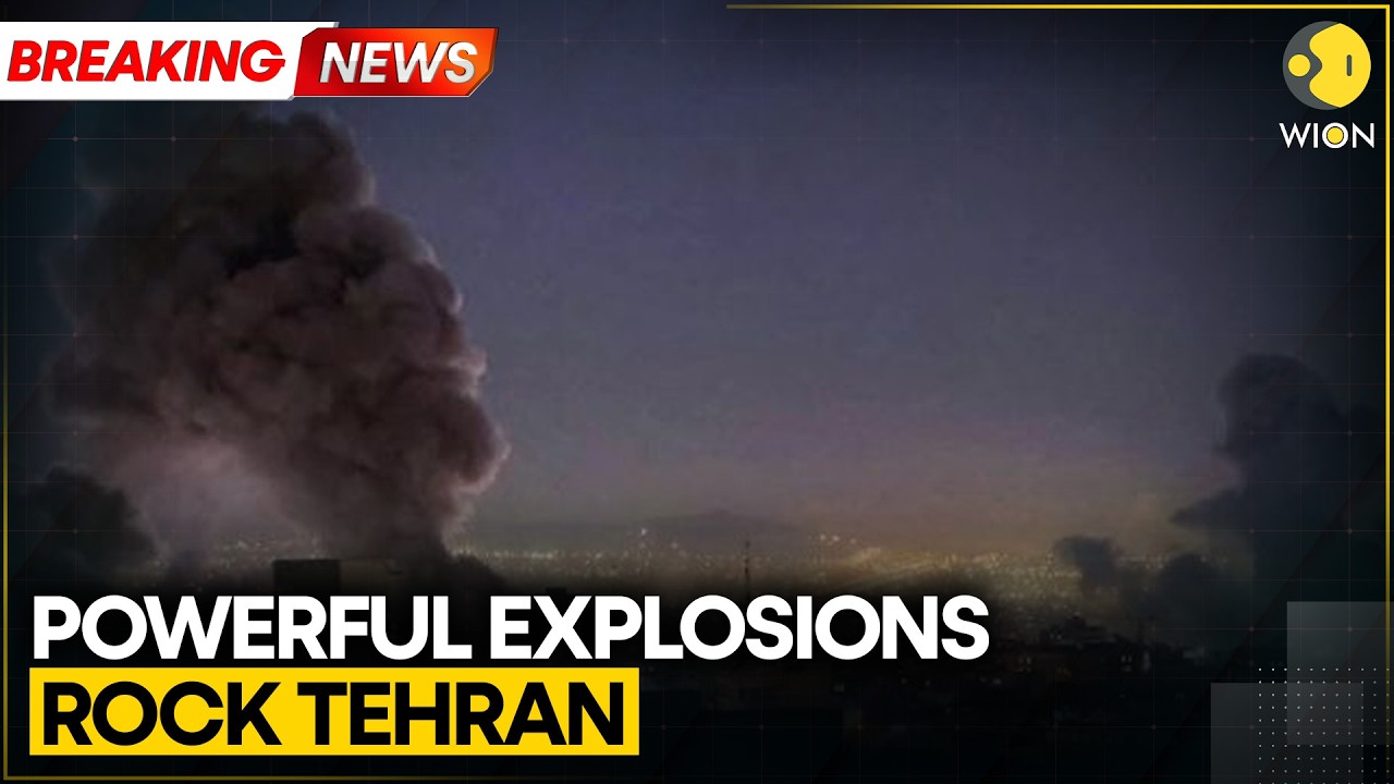 US-Iran War: Blasts Heard In Several Neighborhoods Of Iranian Capital | WION BREAKING