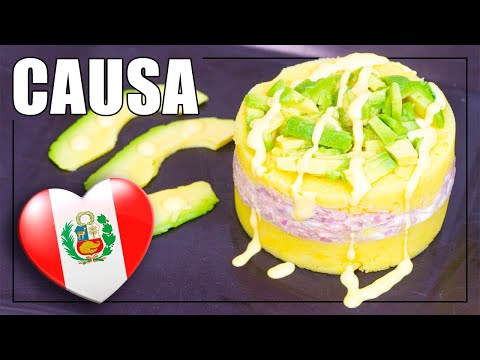 Receta CAUSA LIMEÑA de atún ▶ En 5 MINUTOS ▶ Comidas de verano ✅