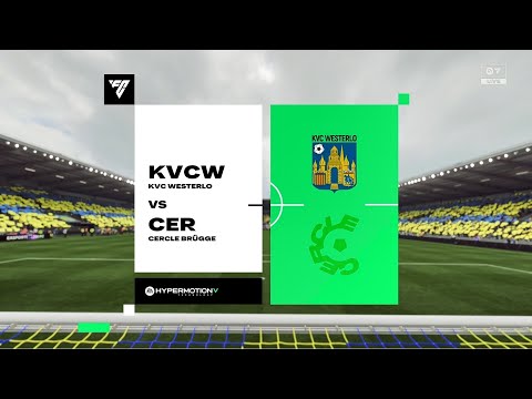 EA Sports FC 26 | Westerlo vs Cercle Brugge - Jupiler Pro League | Gameplay PS5