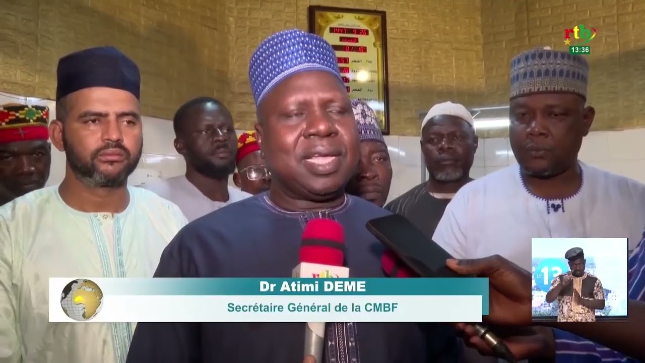 La communauté musulmane a communié avec chrétiens et coutumiers à la Grande Mosquée de Ouaga